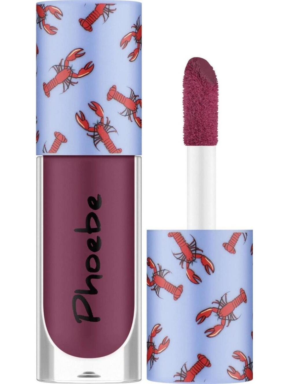 Revolution Lip Gloss x Friends Phoebe pout bomb deep wine berry lipgloss